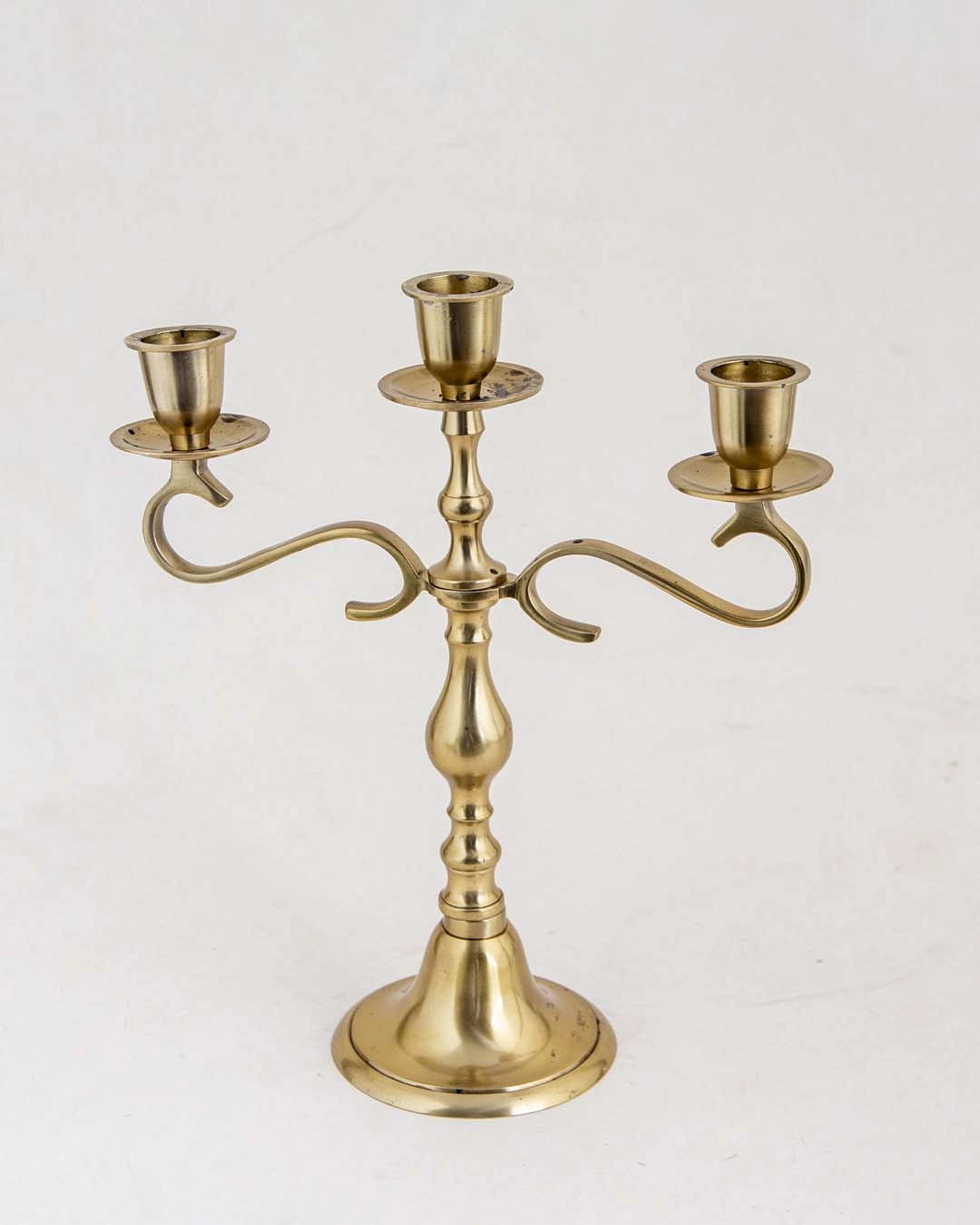 Retro Style Candle Stand With 3 Arms