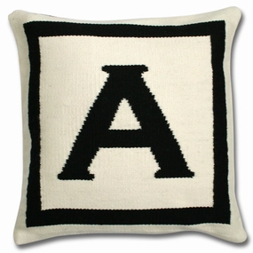 Reversible Letter Throw Pillowbedding sets ,throw blankets 