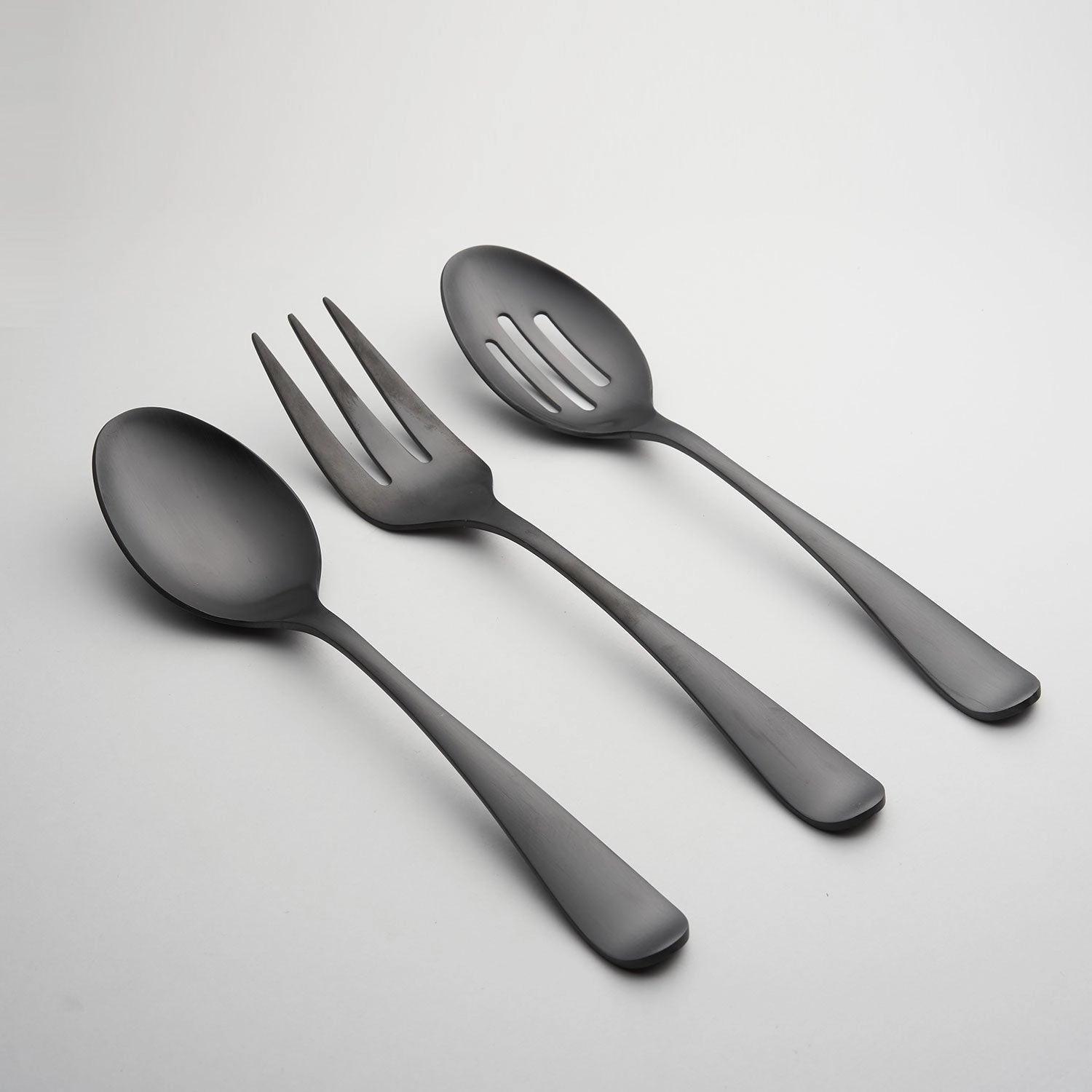 Rhiannon Black Satin 3 Piece Hostess Setboho style dinner plates for special occasions 