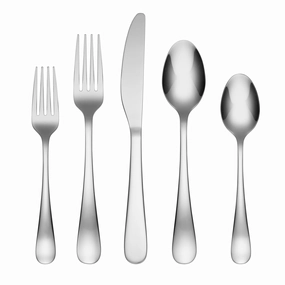 Rhiannon Mirror 45 Piece Flatware Seteco-friendly bamboo fiber tableware set 