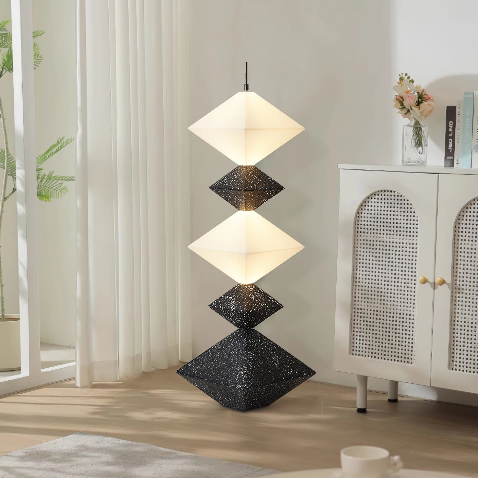Rhombus Cube Floor Lamp