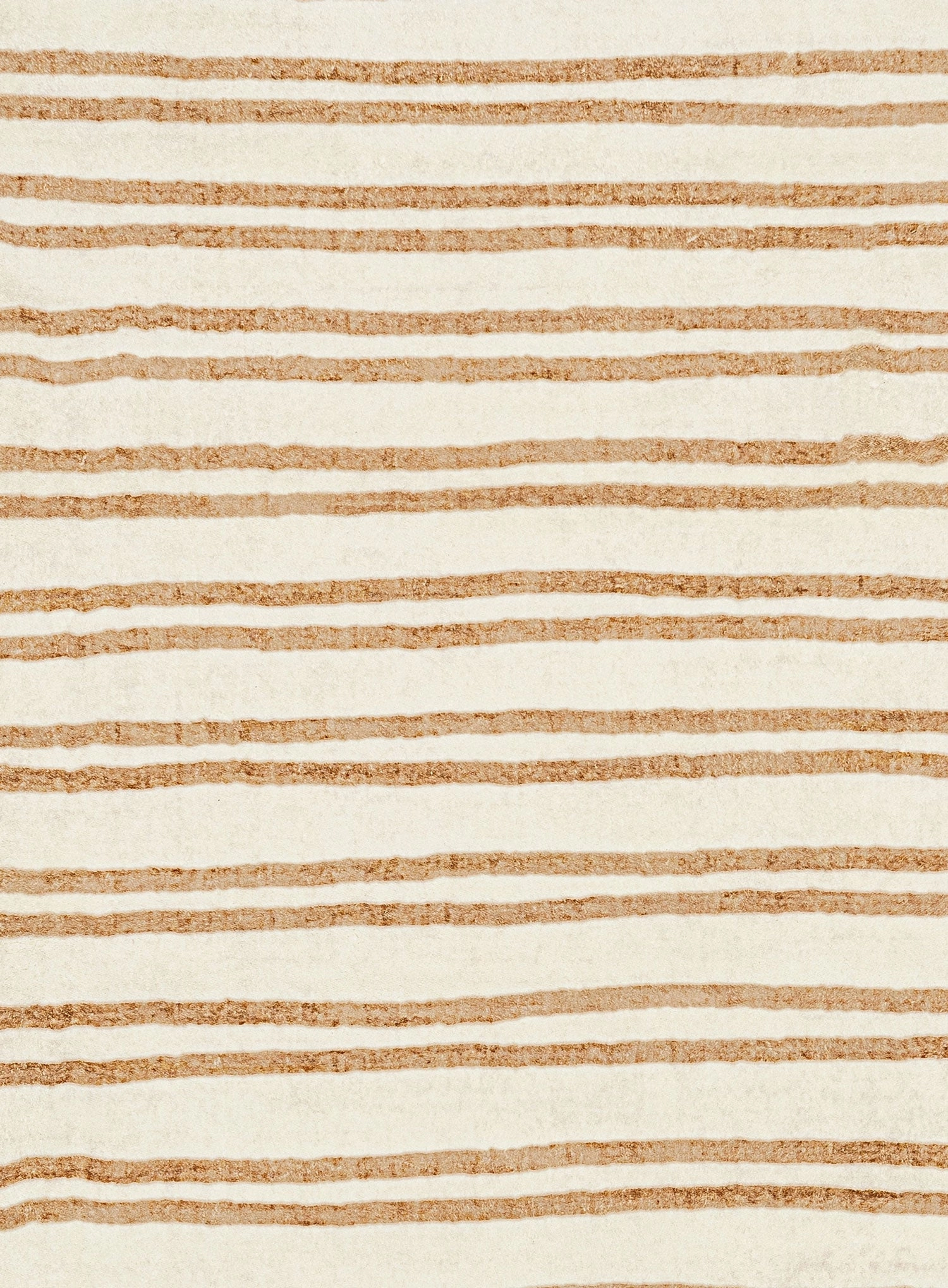 Rhow Neutral Striped Washable Rug