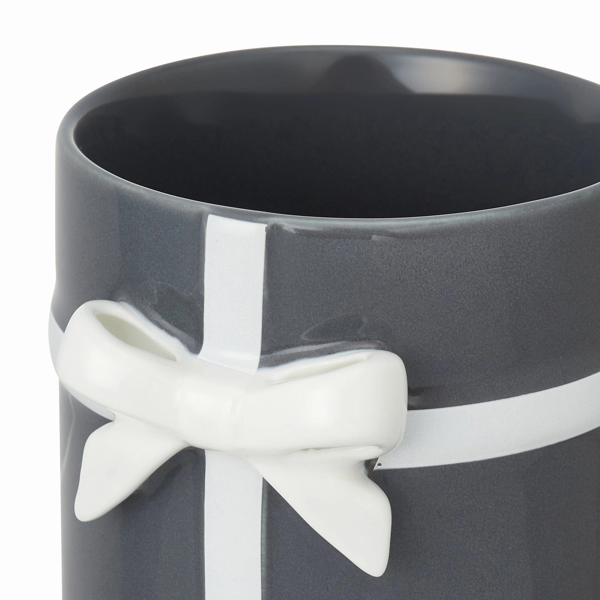 Ribbon Mug & Snow Globe Black