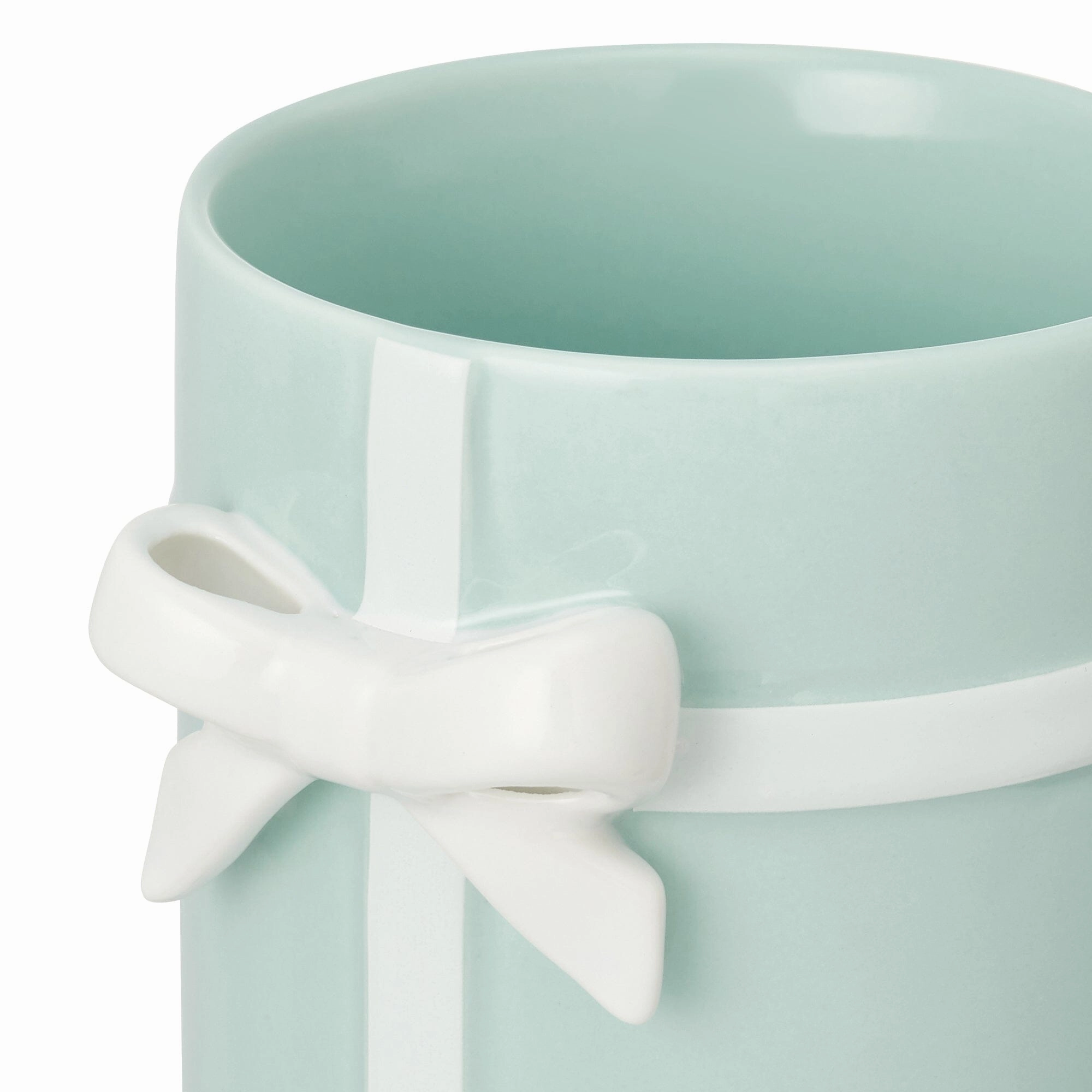 Ribbon Mug & Snow Globe Blue