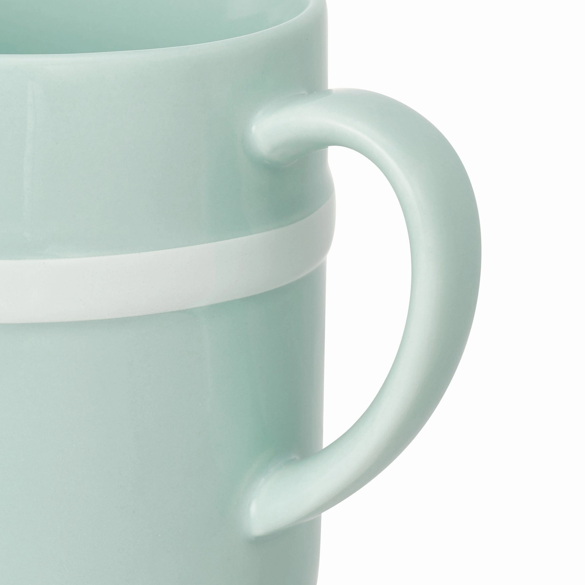 Ribbon Mug & Snow Globe Blue
