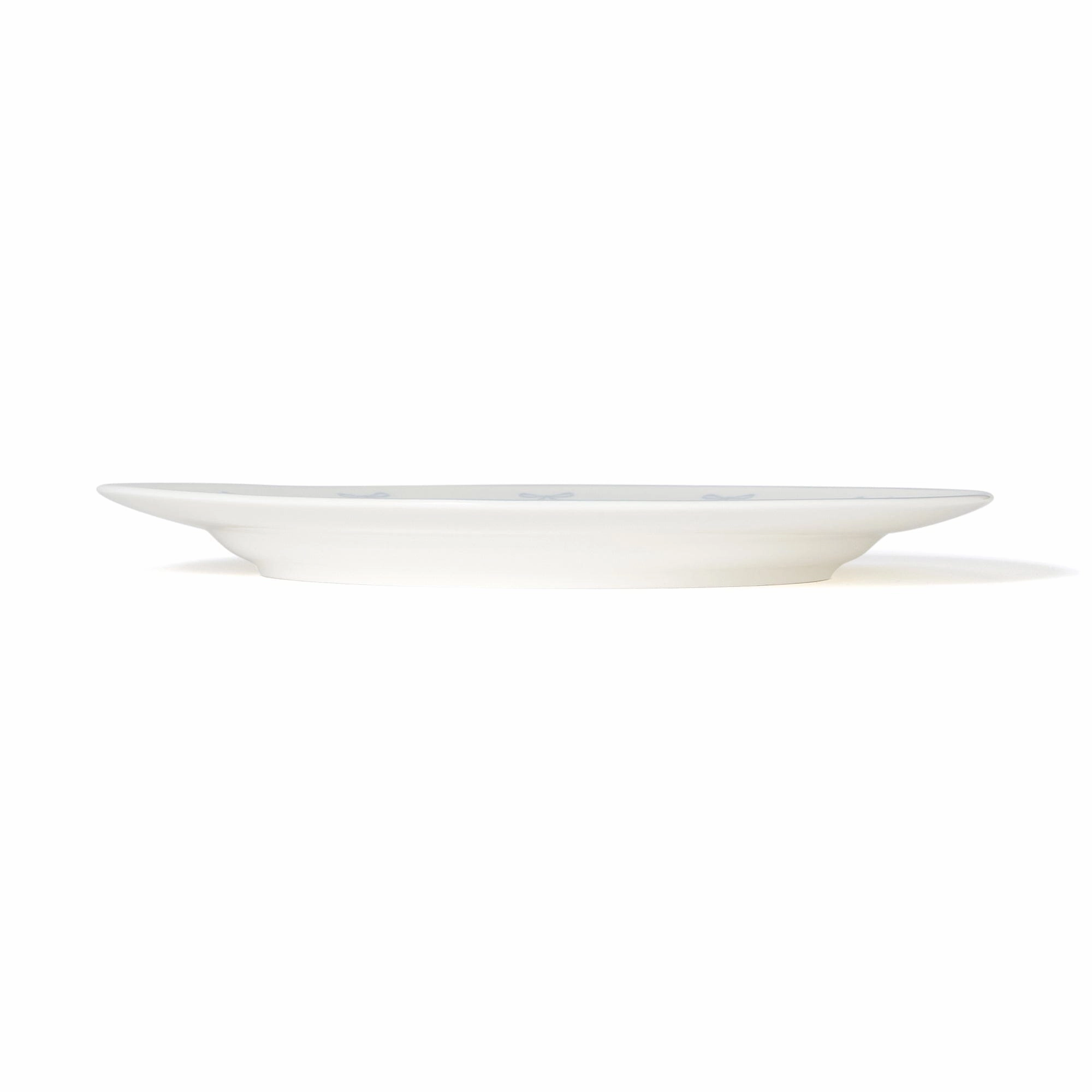 Ribbon Plate Medium Blue