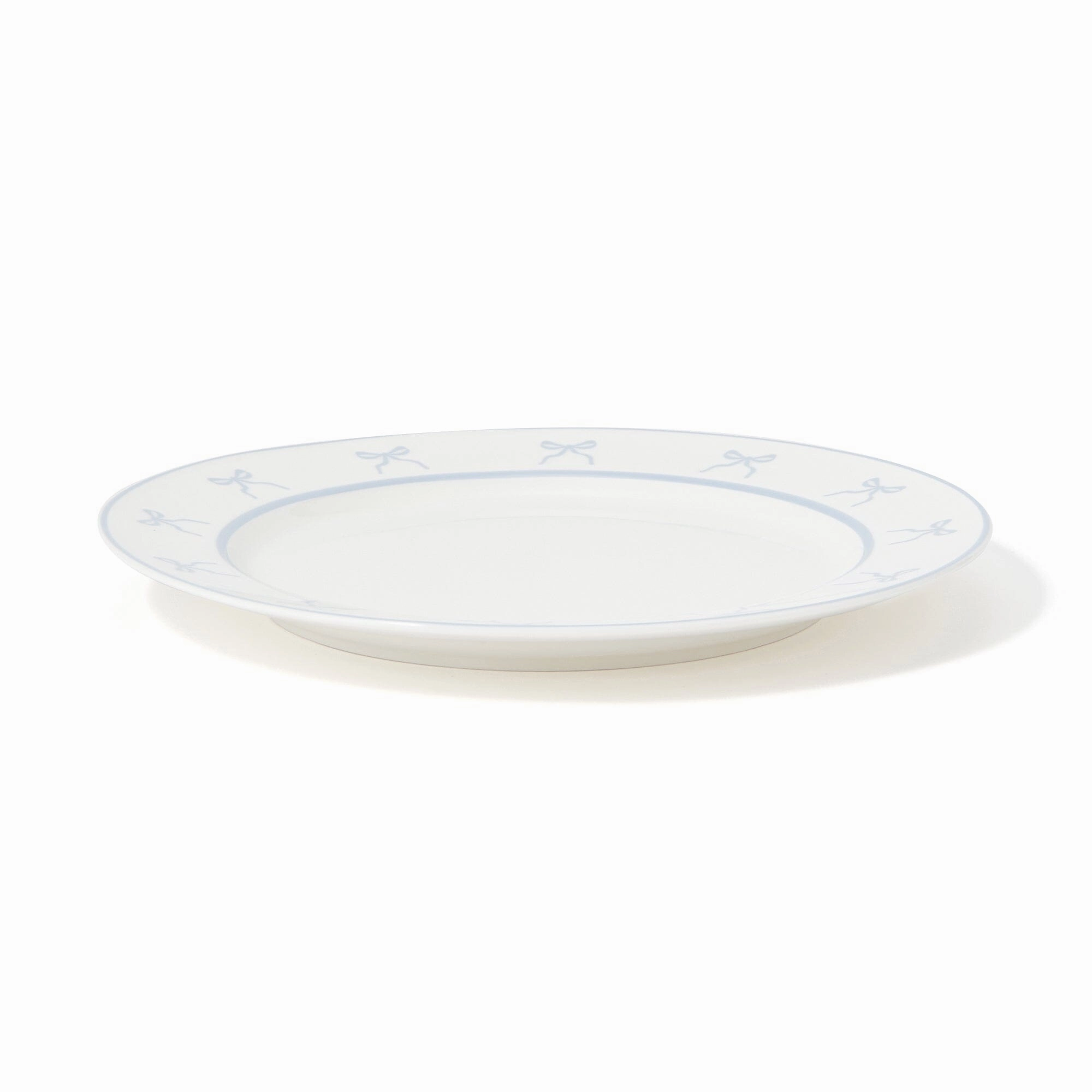 Ribbon Plate Medium Blue