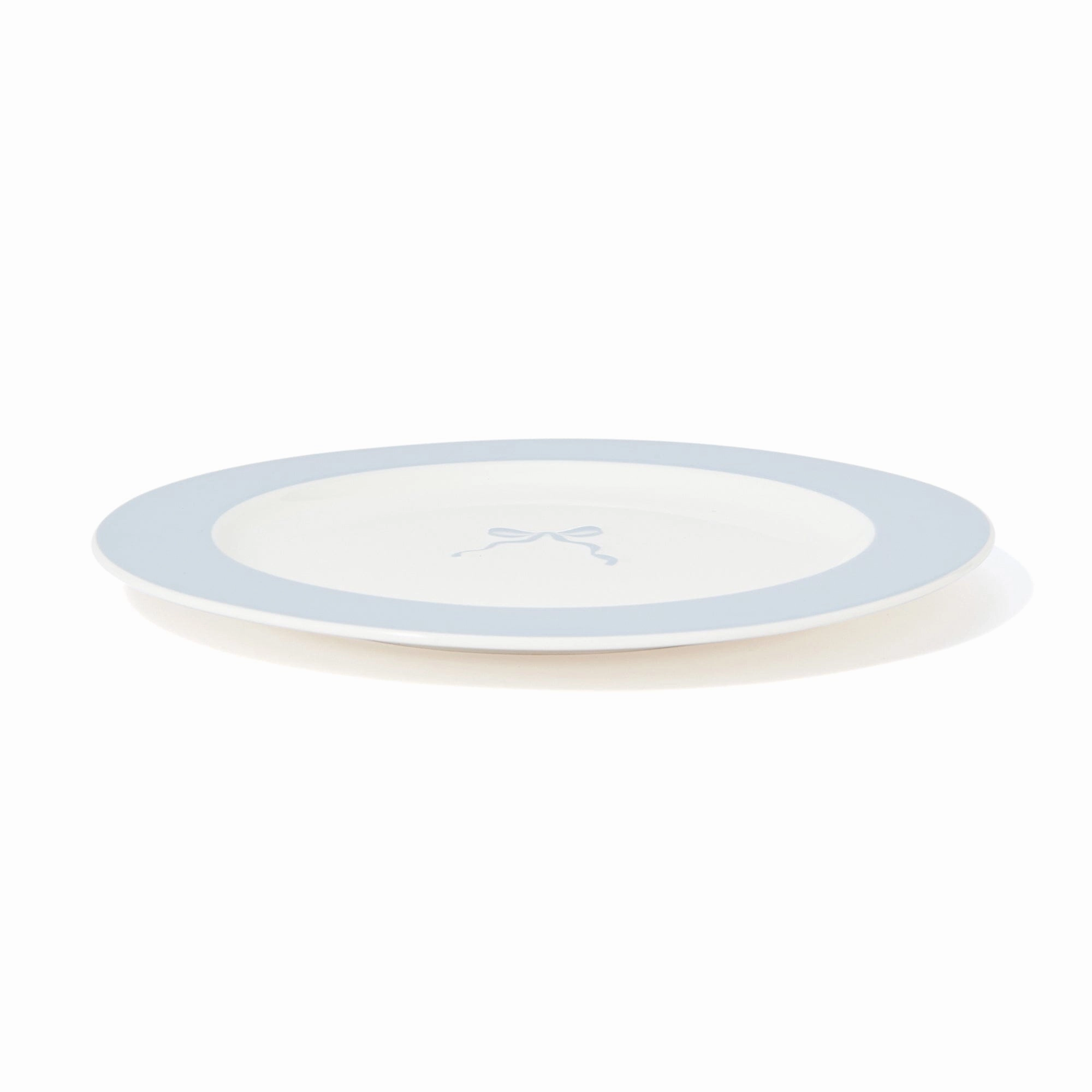 Ribbon Plate Small Blue