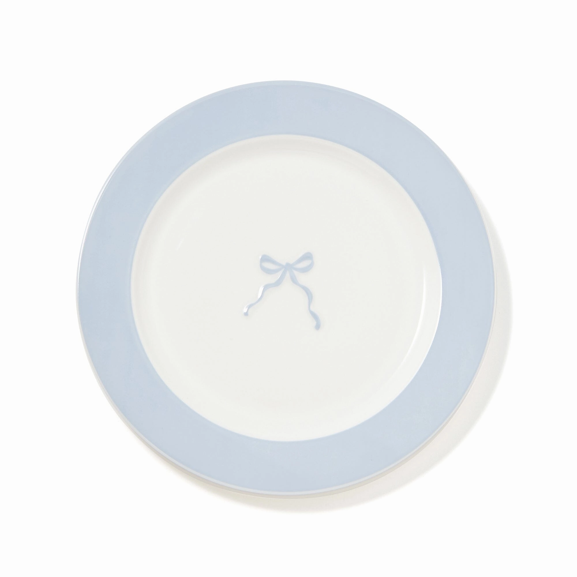 Ribbon Plate Small Bluehand-painted ceramic bowl