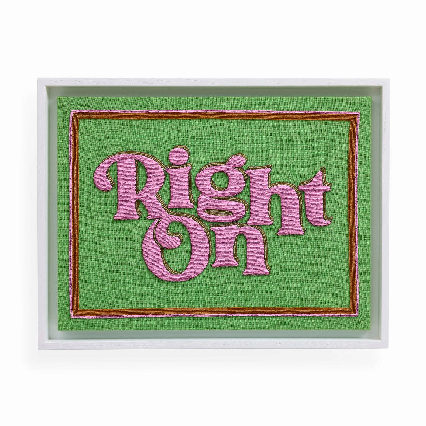 Right On Beaded Artnordic style wall decor