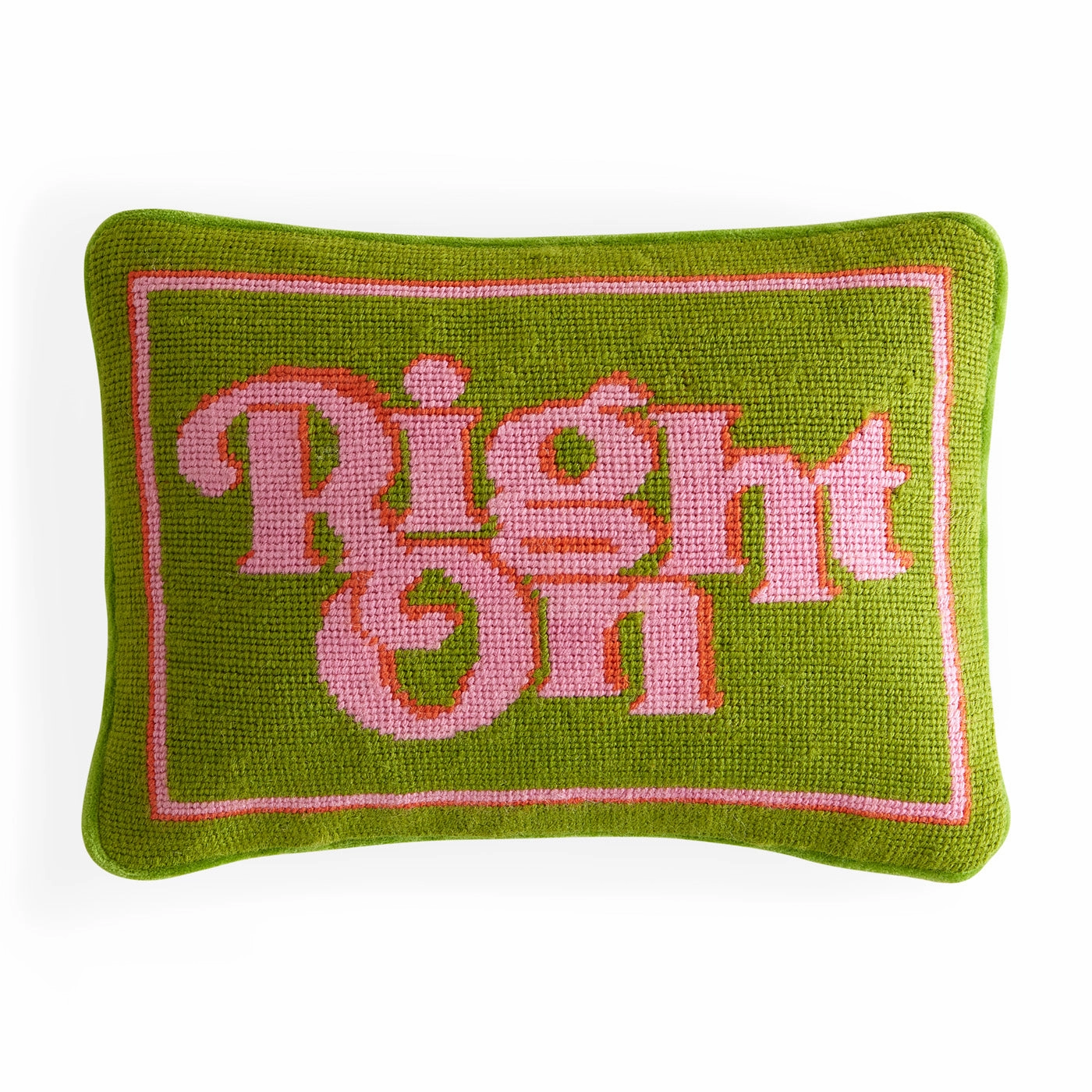 Right On Needlepoint Pillowbedding sets ,throw blankets 