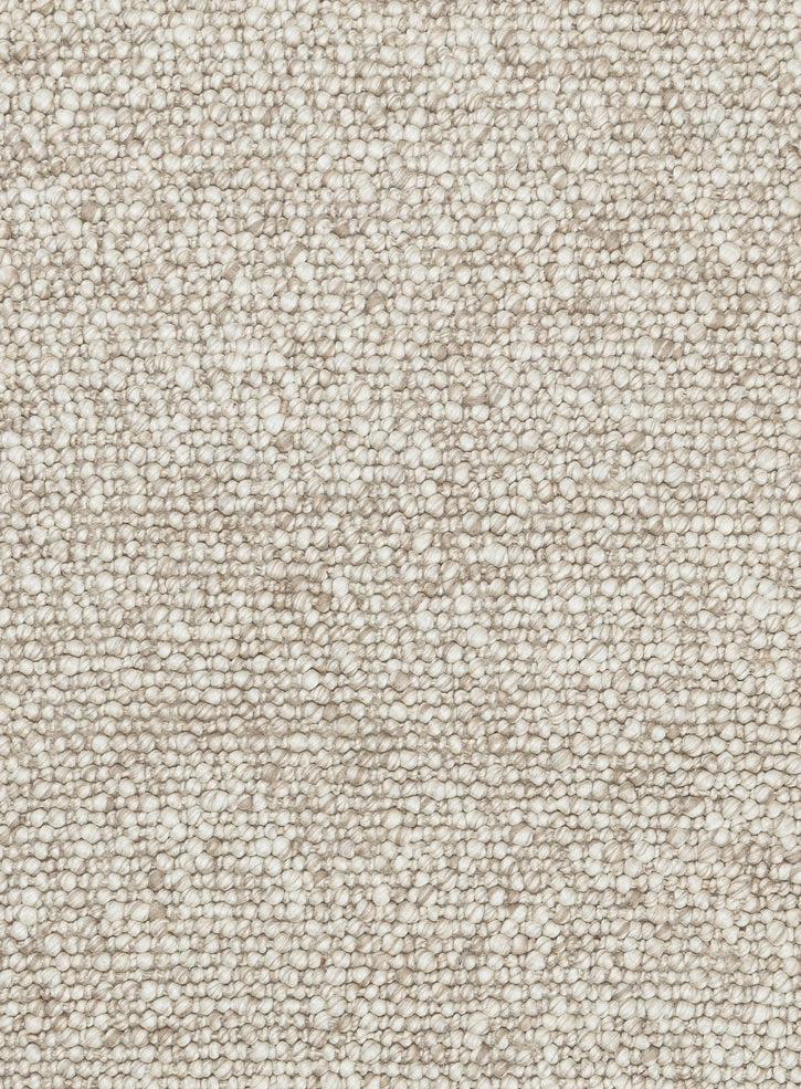 Rila Cream and Beige Marbled Wool Rug