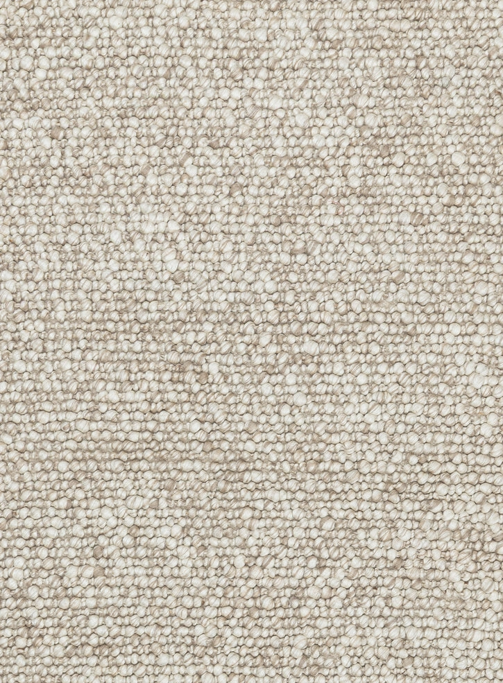 Rila Cream and Beige Marbled Wool Rug