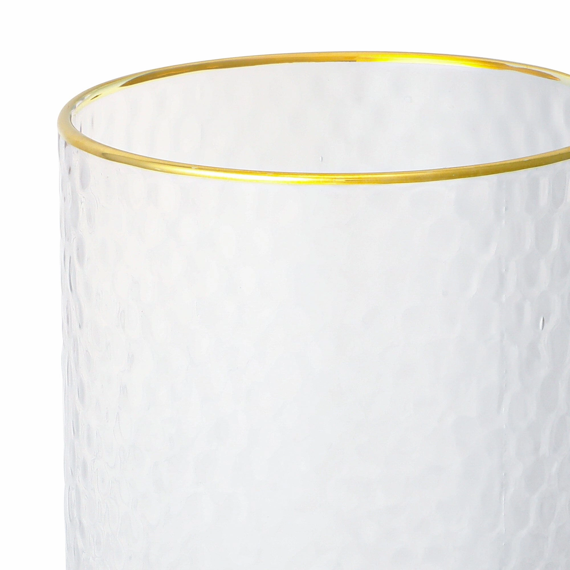 Rim Flower Vase L Clear