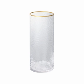 Rim Flower Vase M Clearnordic minimalist vase