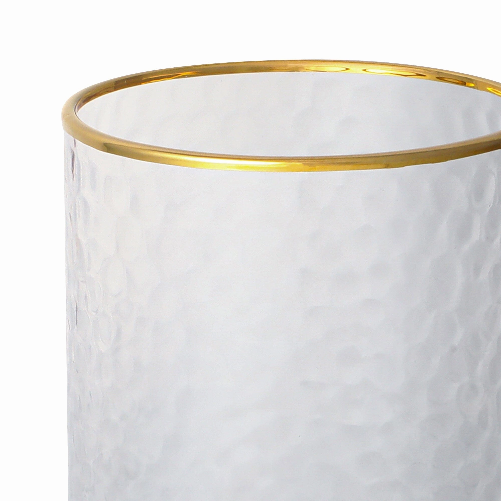 Rim Flower Vase M Clear