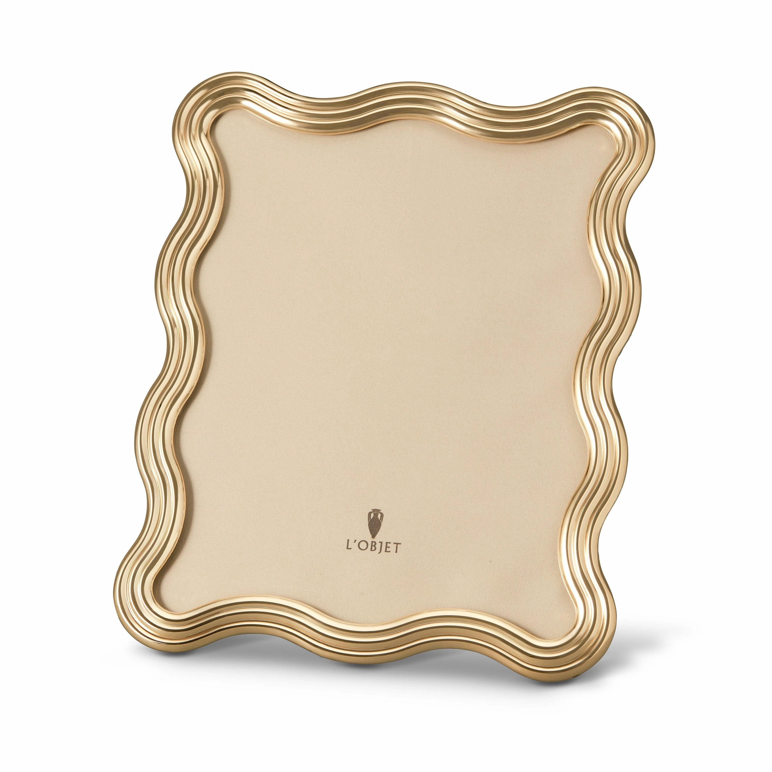 Ripple Frame - Gold - 8x10decorative photo frame ,personalized photo frame 