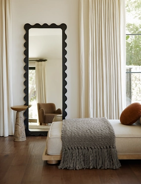 Ripple Full Length Mirror by Sarah Sherman Samuelnordic style wall decor