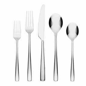 Rise Mirror 20 Piece Flatware Seteco-friendly bamboo fiber tableware set 