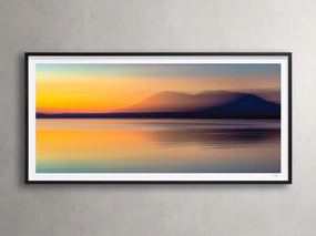 Rising Light Framed Printnordic style wall decor