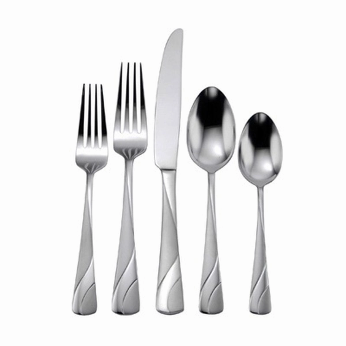 River 20 Piece Flatware Seteco-friendly bamboo fiber tableware set 