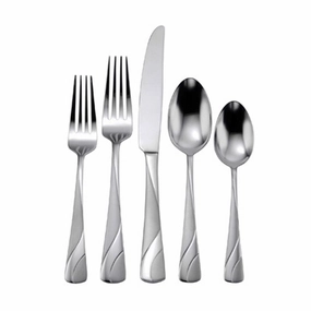 River 20 Piece Flatware Seteco-friendly bamboo fiber tableware set 