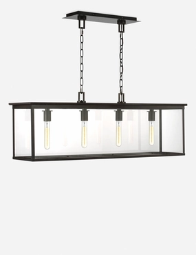 Romary Outdoor Linear Chandelieroutdoor wrought iron plant stand