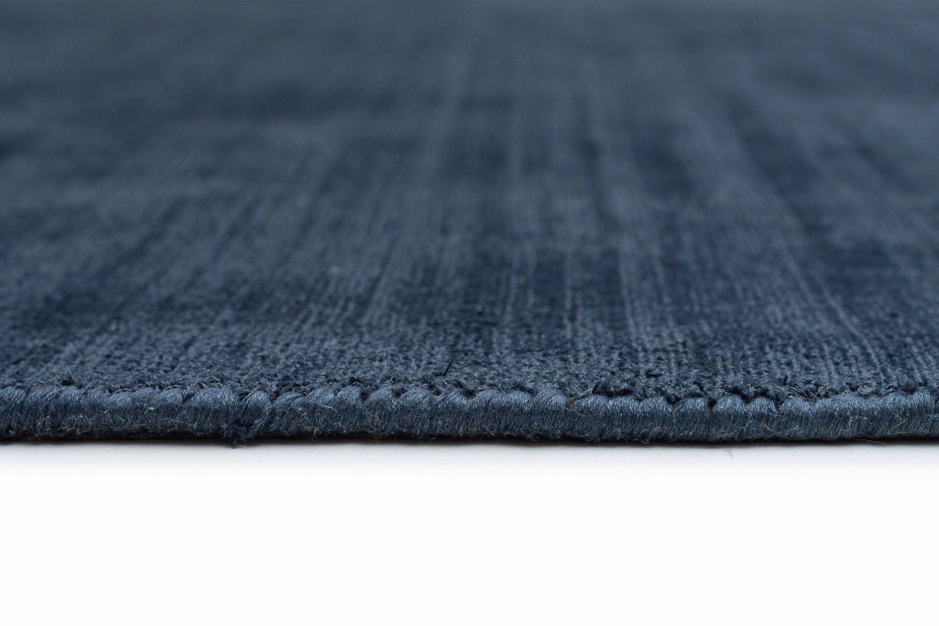 Rooney Navy Handwoven PET Rug