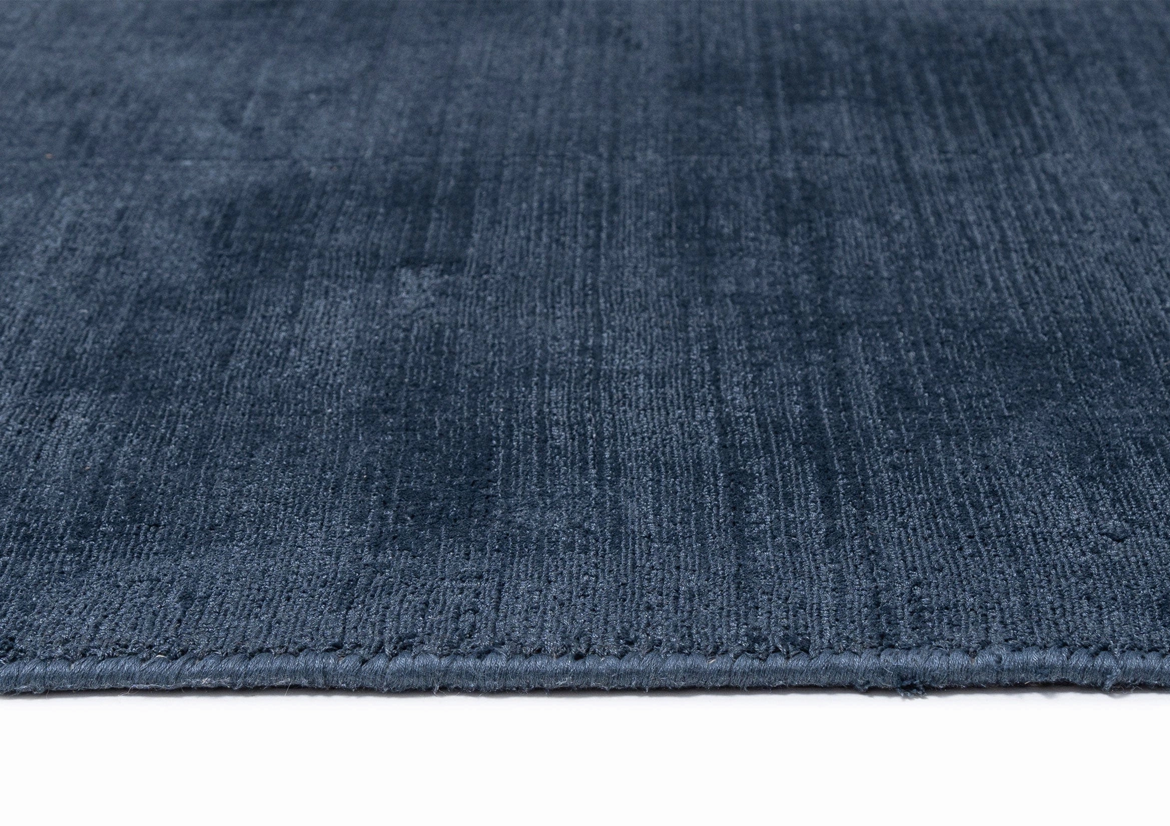 Rooney Navy Handwoven PET Rug