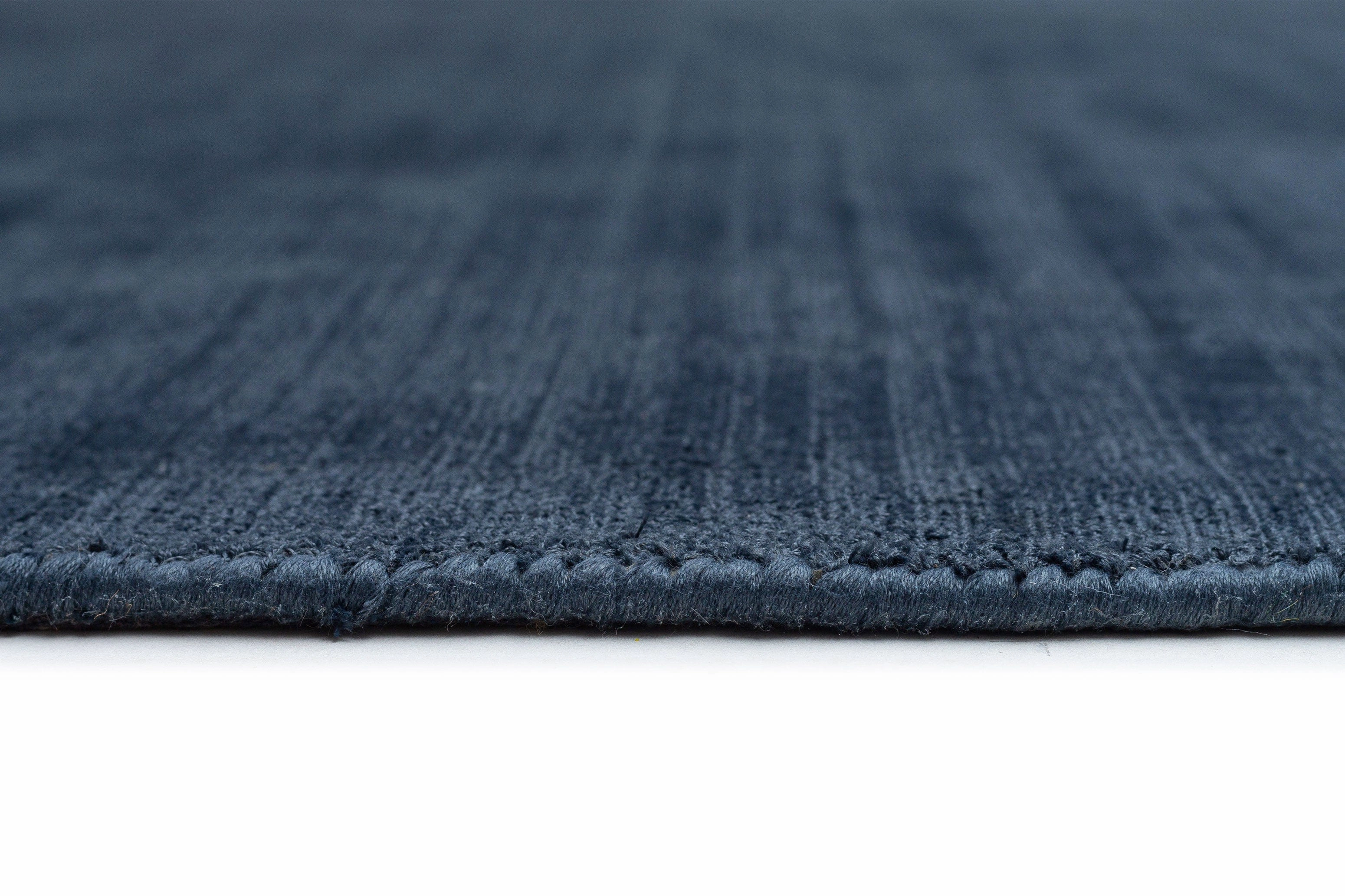 Rooney Navy Handwoven PET Rug
