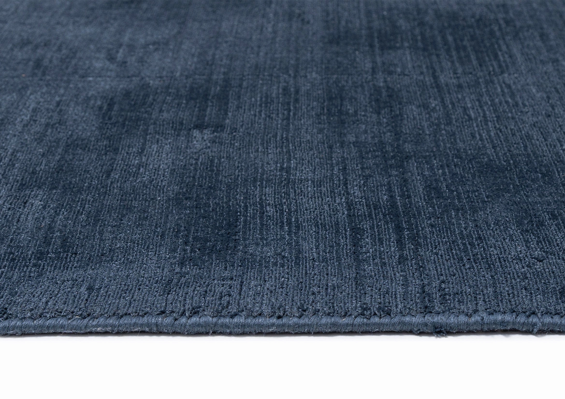 Rooney Navy Handwoven PET Rug