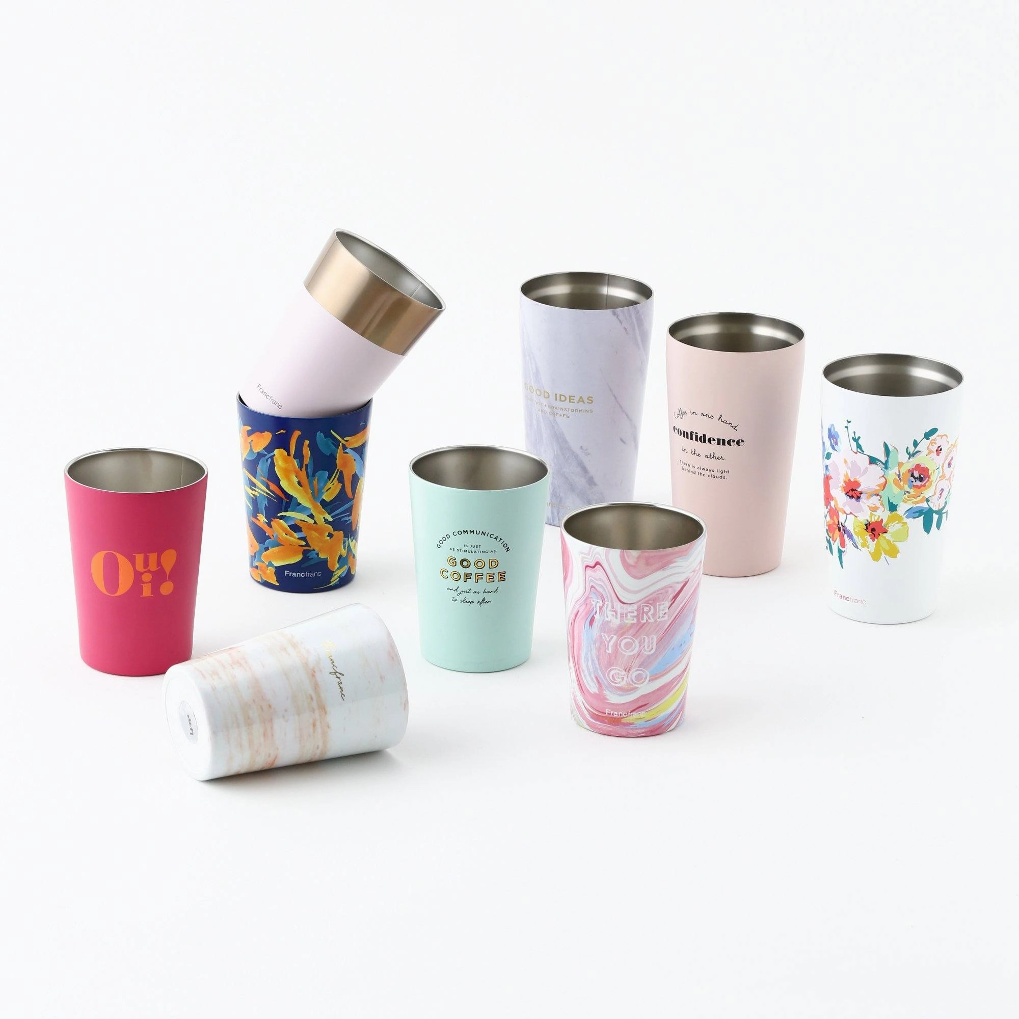 Roost Tumbler Medium Pink X Orange