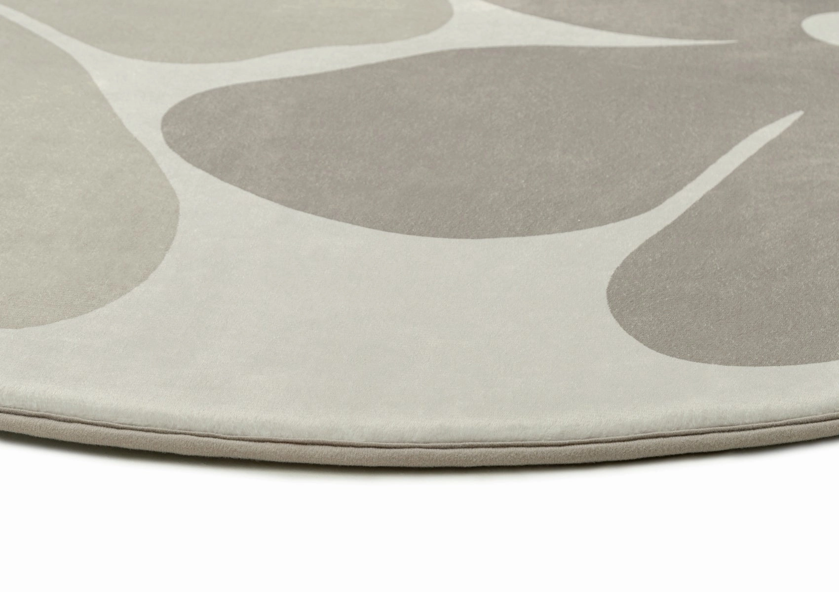 Rory Grey Green Flowers Rollie Pollie Round Playmat