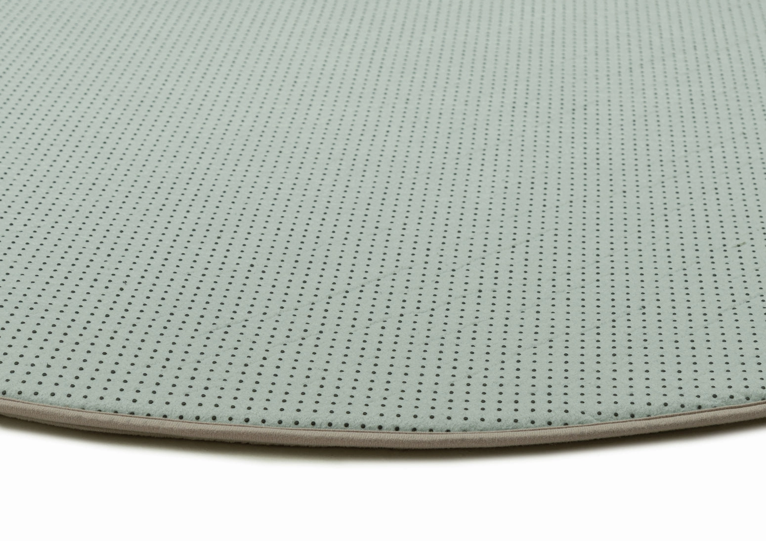 Rory Grey Green Flowers Rollie Pollie Round Playmat