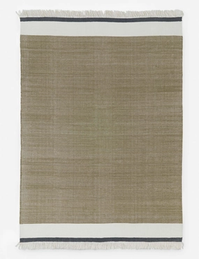 Rory Handwoven Wool-Blend Rugmodern color block patchwork rug