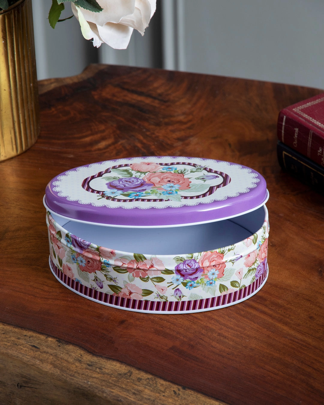 Rose Garden Storage Canister - Set of 2