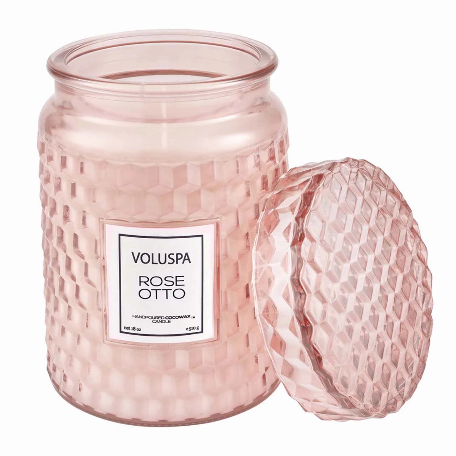 Rose Otto Jar Candle - Largehome decor ,wall decor 