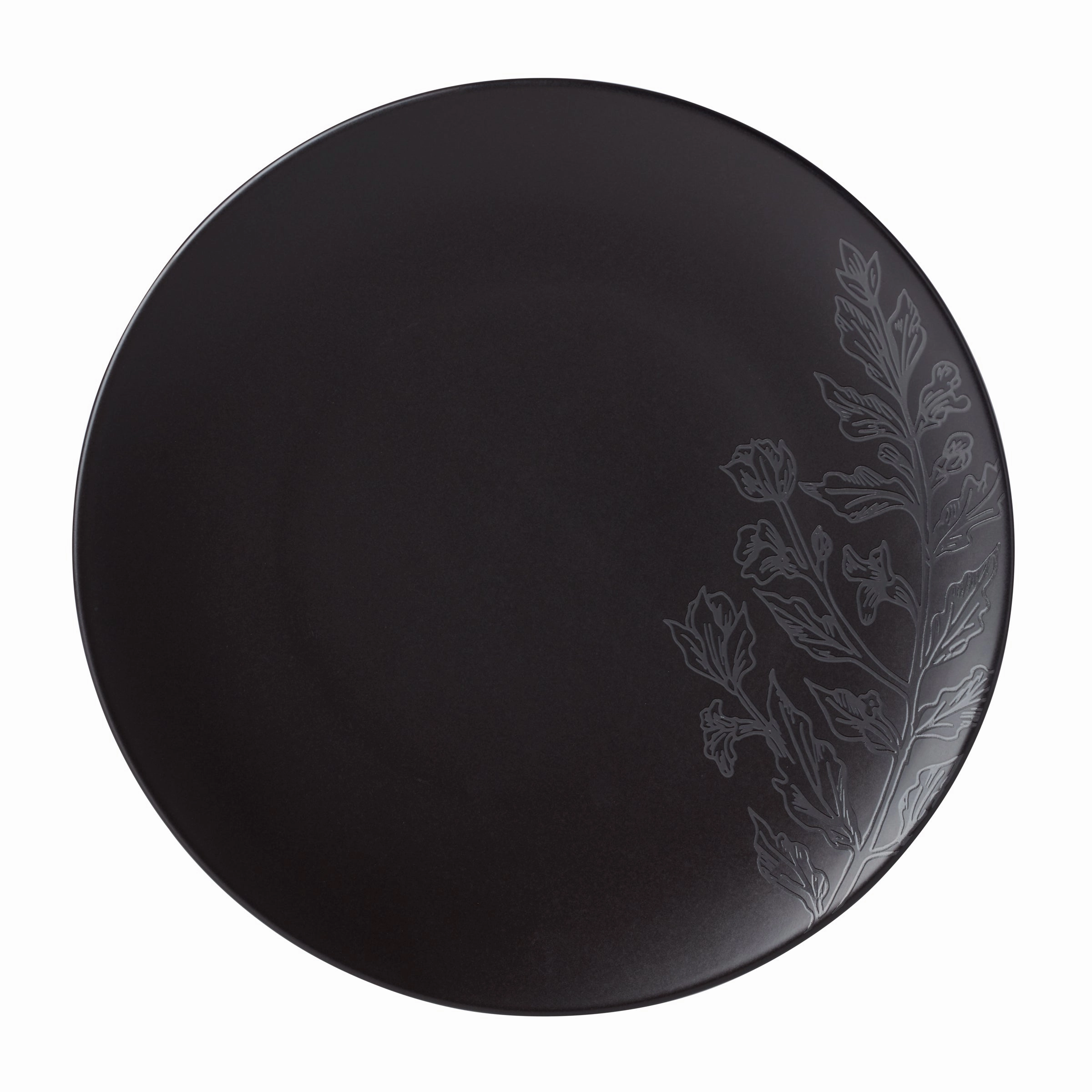 Roseto Charcoal 12-Piece Dinnerware Set
