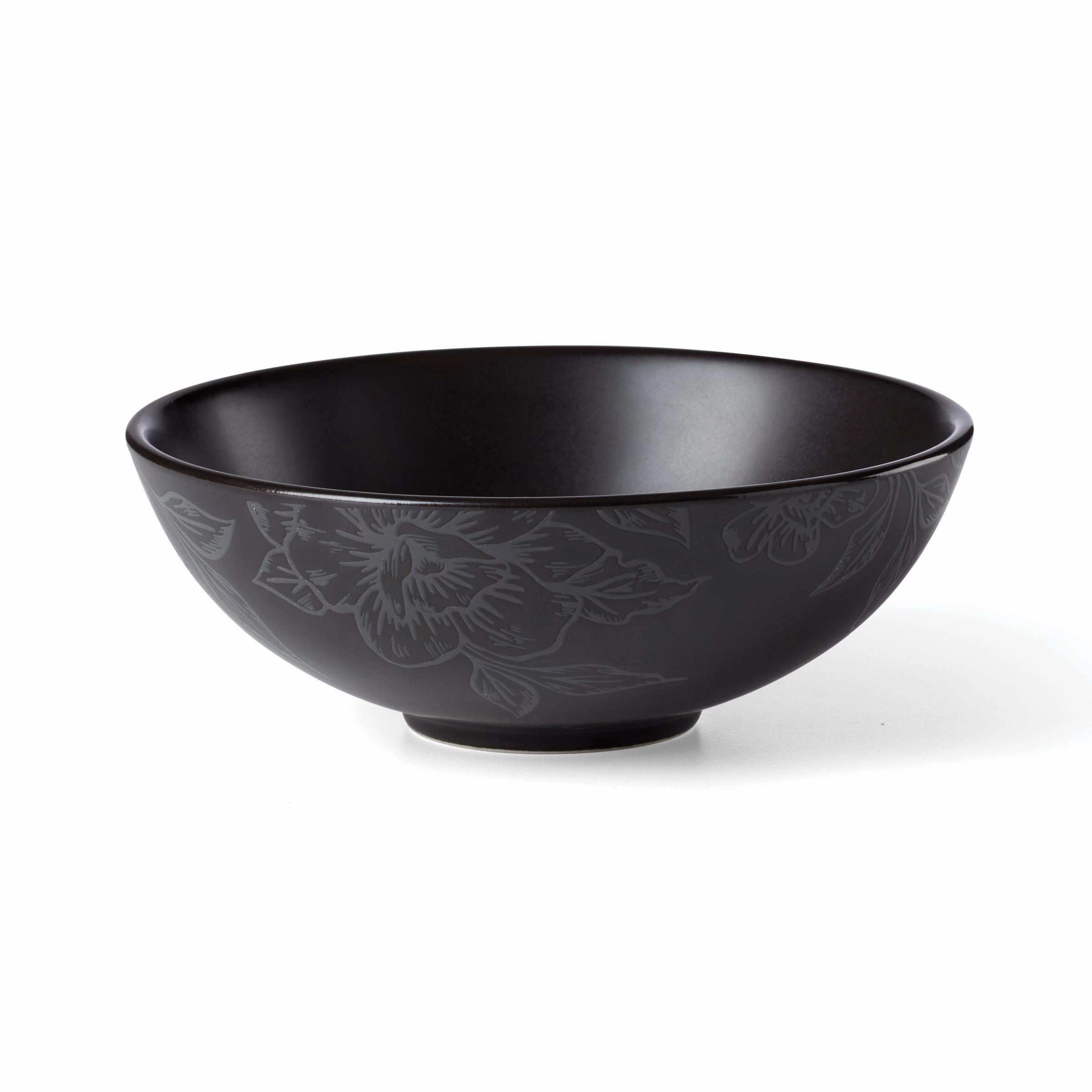 Roseto Charcoal 12-Piece Dinnerware Set