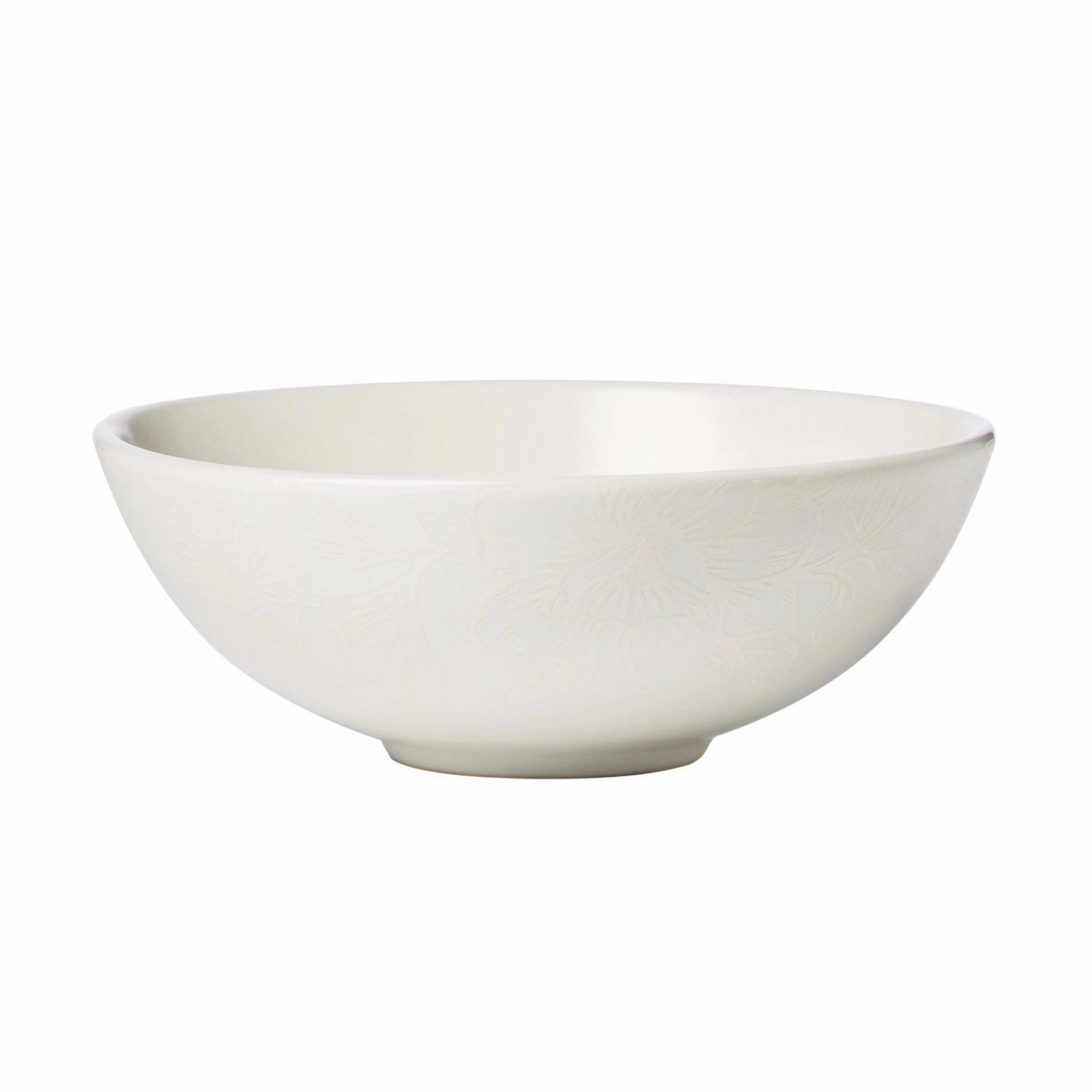 Roseto White 12-Piece Dinnerware Set