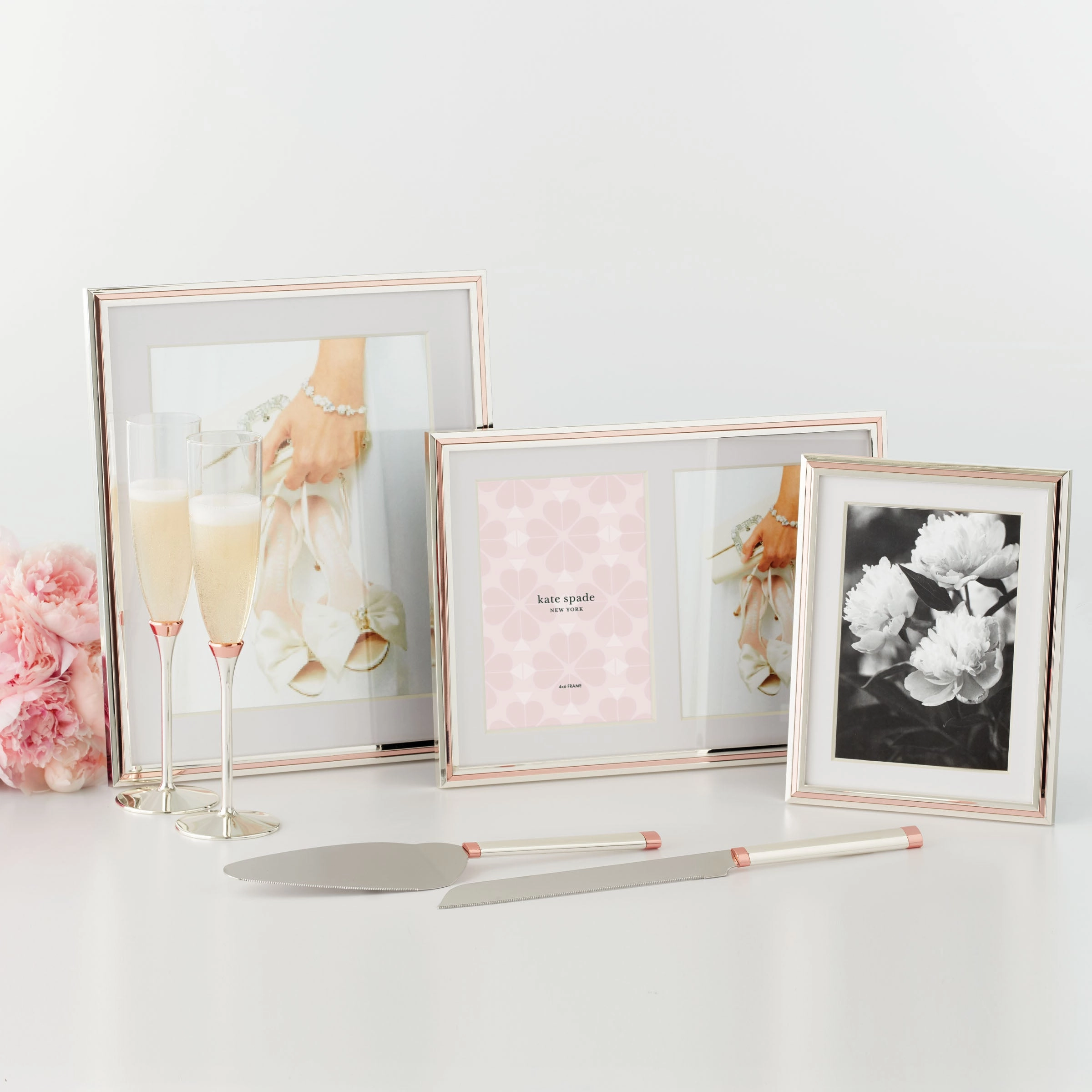 Rosy Glow Double 5" x 7" Frame