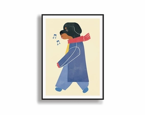 Rottweilermodern abstract painting decor