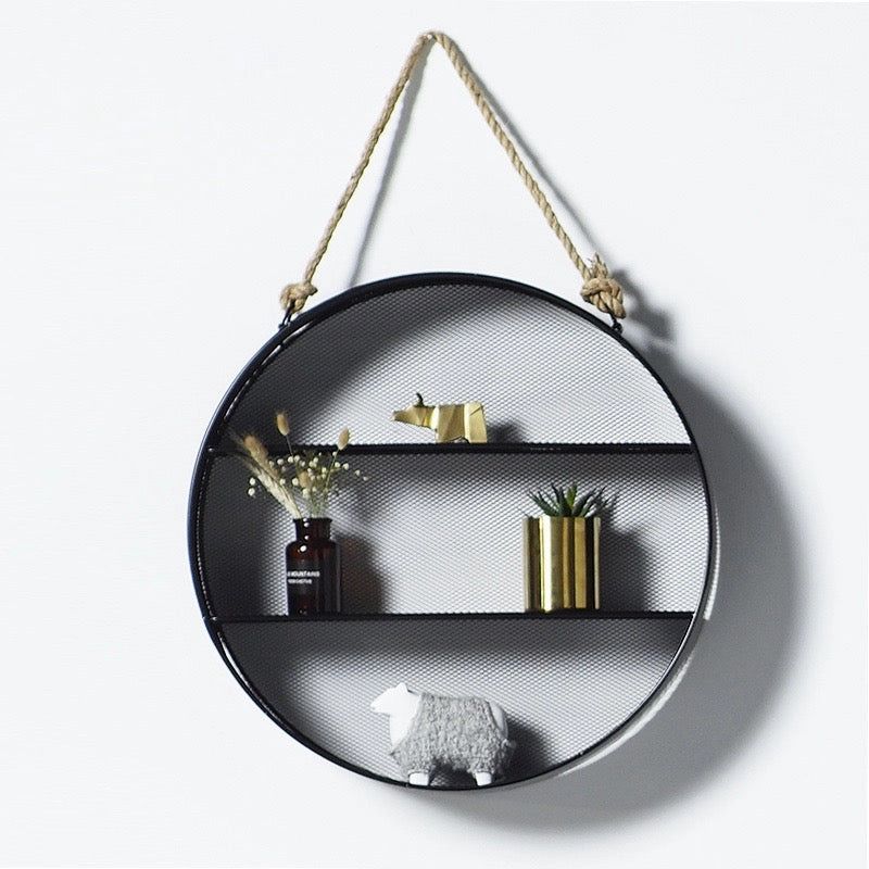 Round Hanging Wall Shelfhome decoration ,modern home decor 