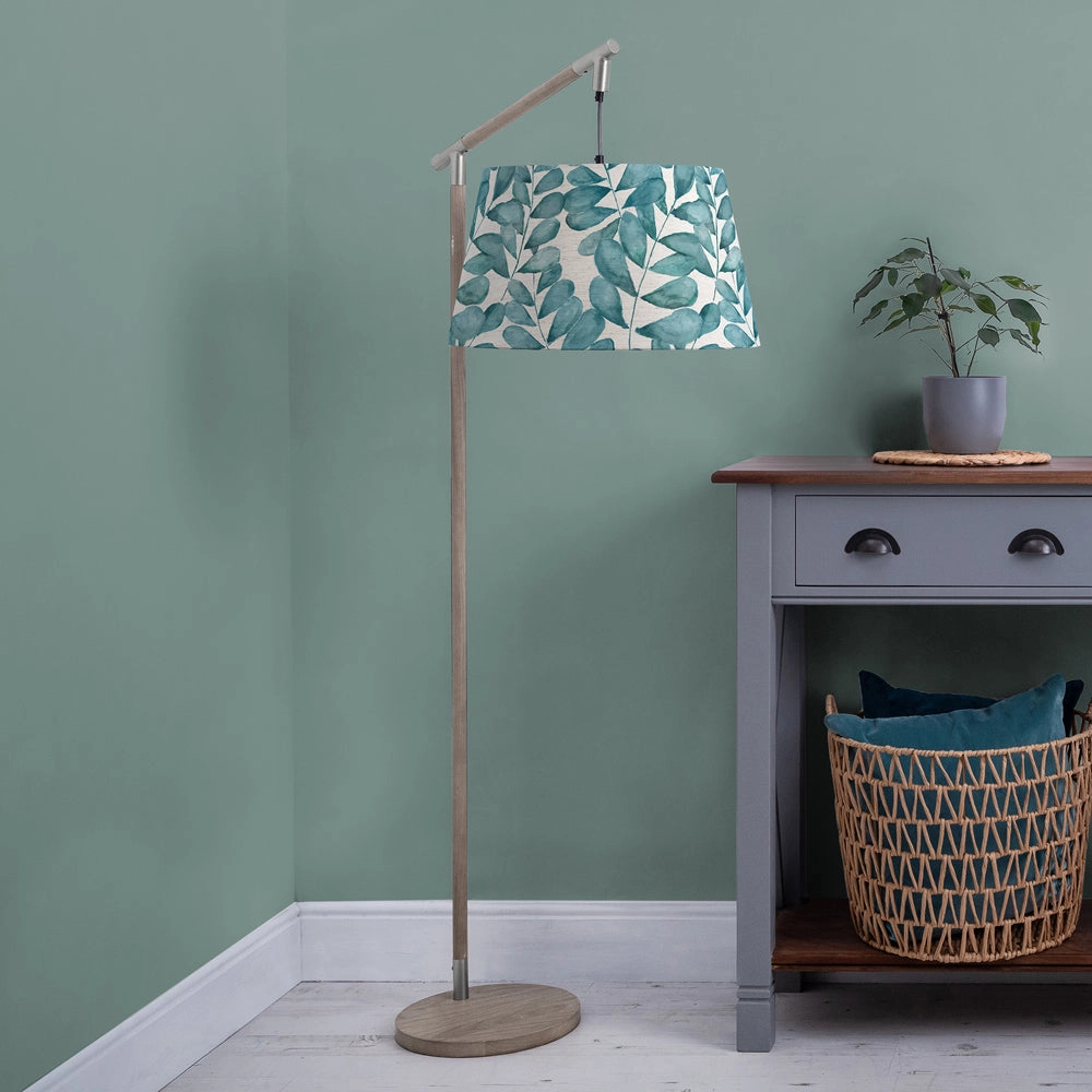 Rowan Quintus Taper & Quintus Complete Floor Lamp Grey/Aquamodern home decor ,home decor for bedroom 