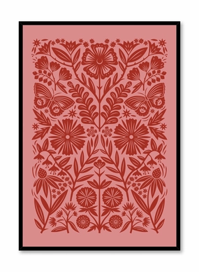 Ruby Blooms, Posterpop culture themed posters