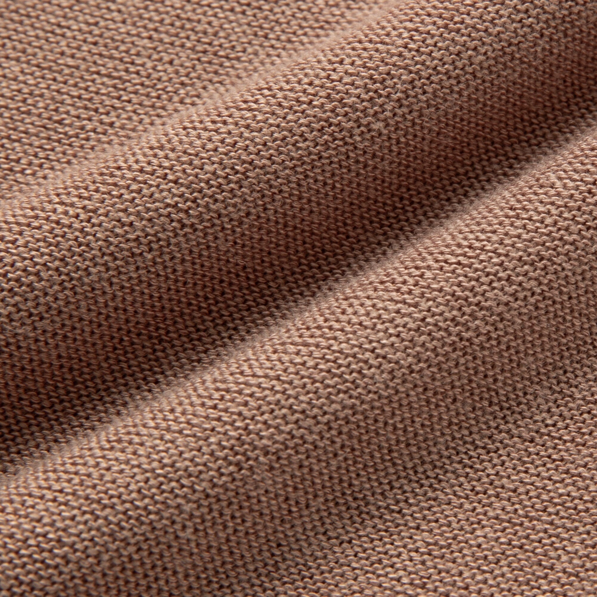 Ruffle Collar Knit Pajama Brown