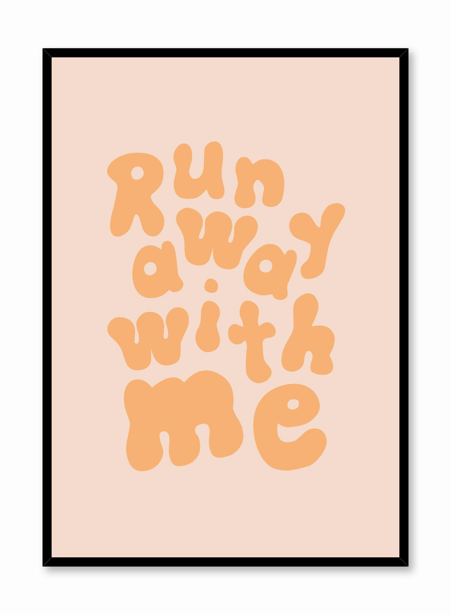 Run Away with Me, Posterpop culture themed posters