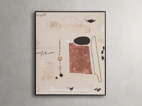 Rustic Chaos II Framed Printnordic style wall decor