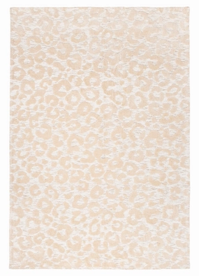 Sabbi Ivory and Cream Animal Pattern Rug *NO RETURNS UNLESS FAULTYmodern color block patchwork rug