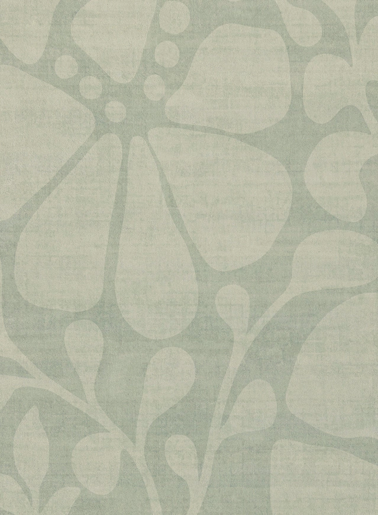 Sabel Green Botanical Washable Rug